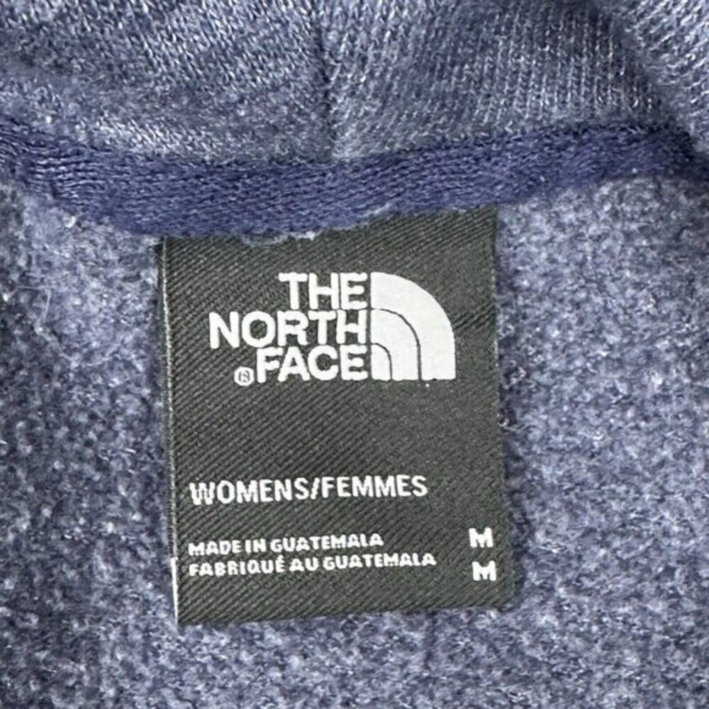 The North Face Womens Blue Heather Graphic Pullover Hoodie Sweatshirt Medium - Picture 12 of 16